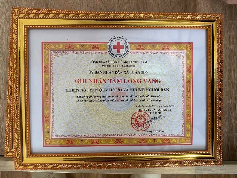 Thiện nguyện Hoàng Thị Vân